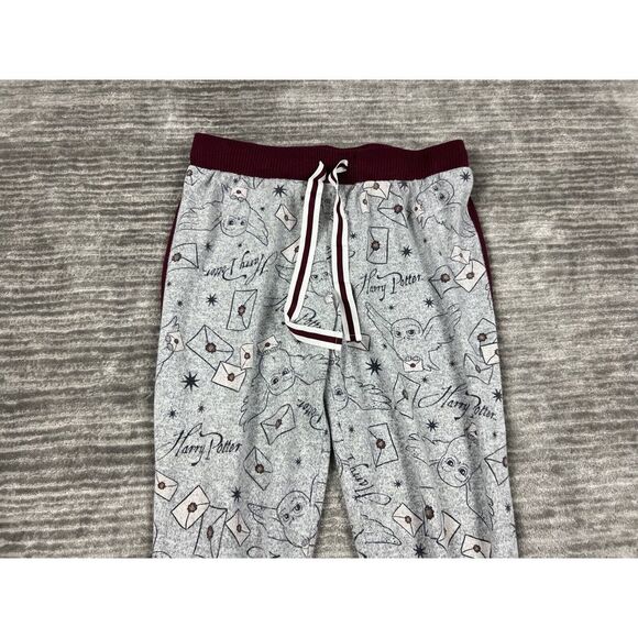 Harry Potter Sweatpants‎ Womens  Medium 8-10 Sleep Jogger Pajama - Picture 2 of 11